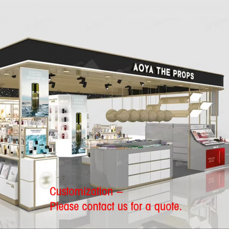 Luxury Skincare Shop - Kiosco de Cosméticos de Lujo Personalizado,