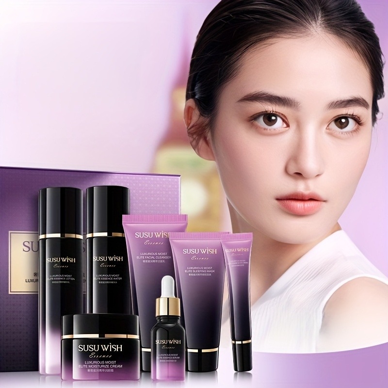 Luxury Skincare Packaging - Lujoso y elegante set de nueve