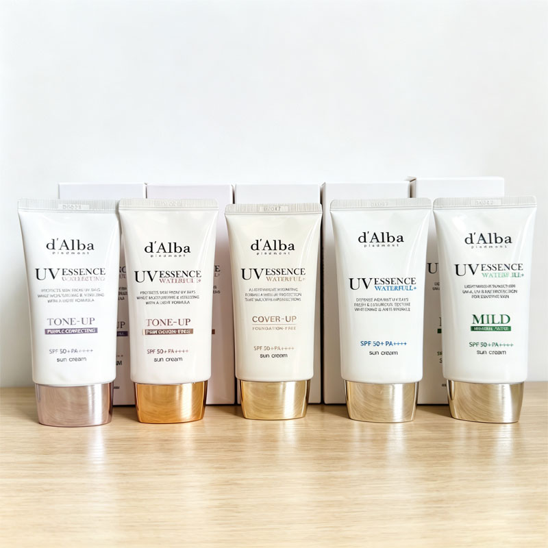 D'Alba UV Essence Waterfull Su - Luxury Skincare Brands reseña y precio